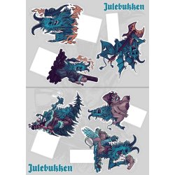 Yule Goat Climber Elfs