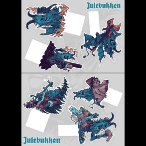 Yule Goat Climber Elfs