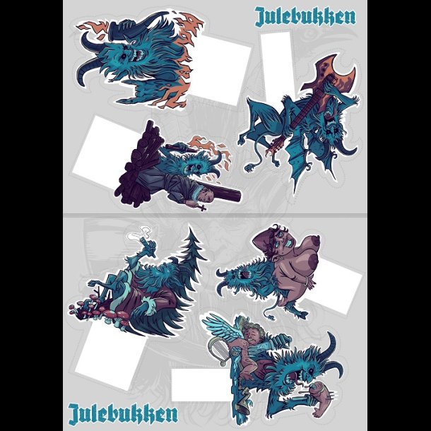 Yule Goat Climber Elfs