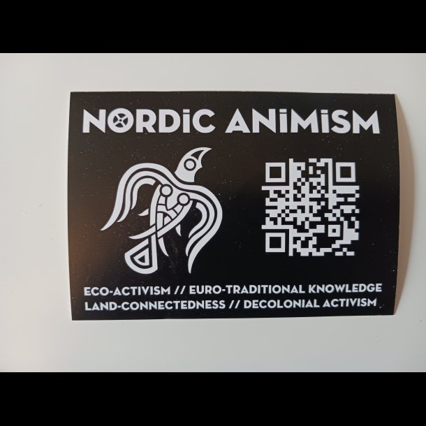 10 Stickers Nordic Animism QR