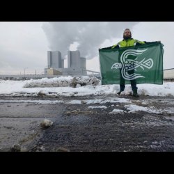 The Raven Flag (Dark Green)