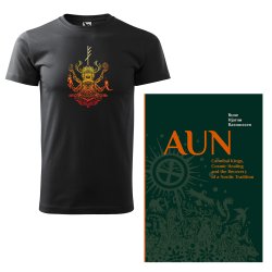 Set of Aun book and Aun T-shirt