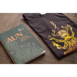 Set of Aun book and Aun T-shirt