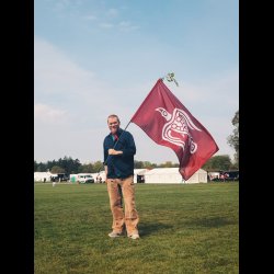 The Raven Flag (Maroon)