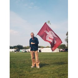 The Raven Flag (Maroon)