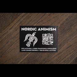 10 Stickers Nordic Animism QR
