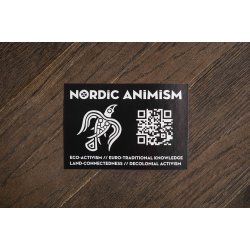10 Stickers Nordic Animism QR