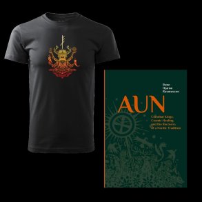 Set of Aun book and Aun T-shirt