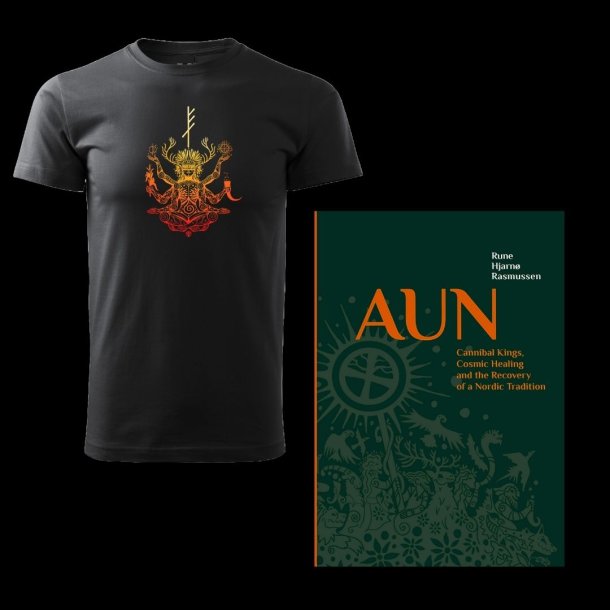 Set of Aun book and Aun T-shirt