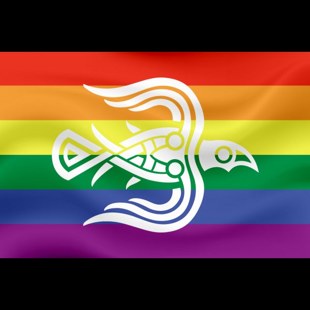 THE PRIDE RAVEN FLAG