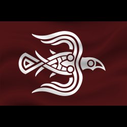 The Raven Flag (Maroon)