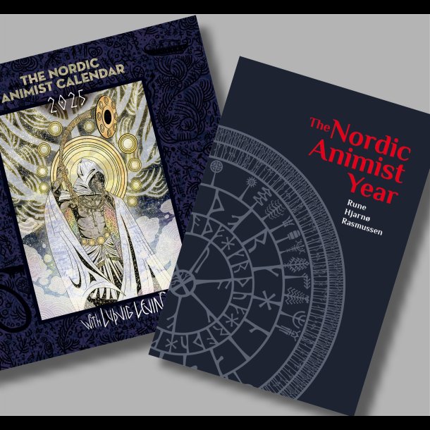Set of THE NORDIC ANIMIST CALENDAR 2025 + The Nordic Animist Year book