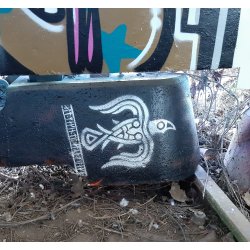 DIY - RAVEN stencil template